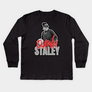 Dawn Staley !!! Kids Long Sleeve T-Shirt